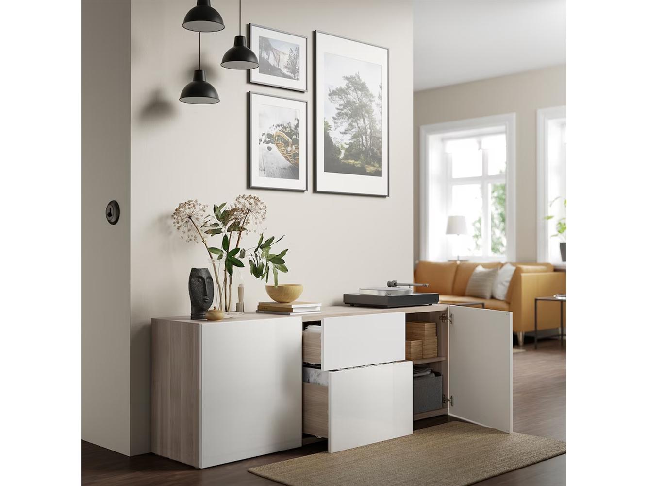 Беста 117 beige white ИКЕА (IKEA) изображение товара