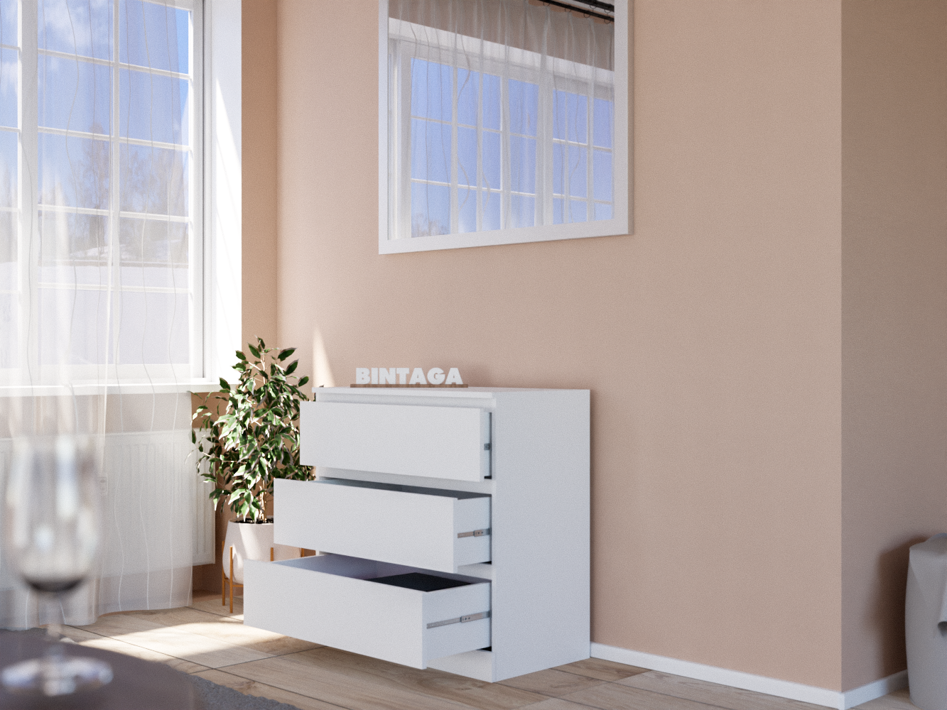 Мальм 17 white ИКЕА (IKEA) изображение товара