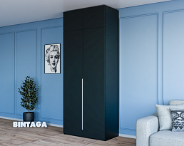 Изображение товара Пакс Альхейм 22 black (silver) ИКЕА (IKEA) на сайте bintaga.ru