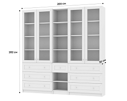 Изображение товара Билли 367 white ИКЕА (IKEA) на сайте bintaga.ru