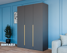 Изображение товара Пакс Альхейм 13 grey (gold) ИКЕА (IKEA) на сайте bintaga.ru